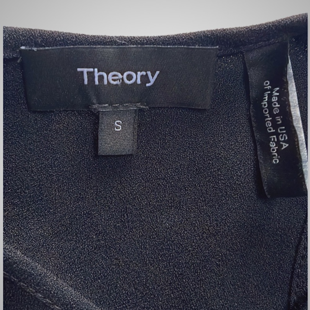 { Theory } - Cold Shoulder Blouse - Picture 6 of 6